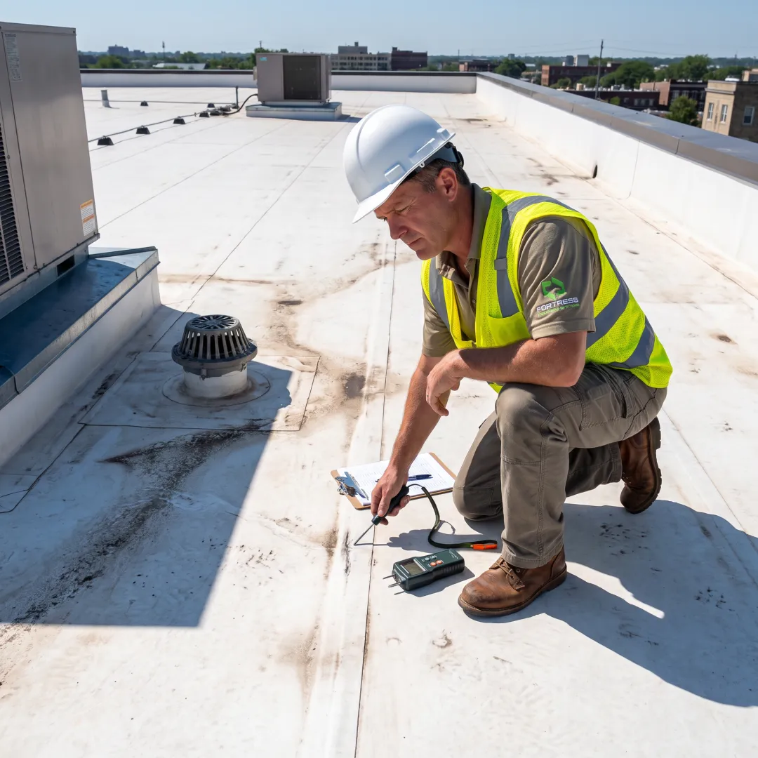 Flat Roof Inspection