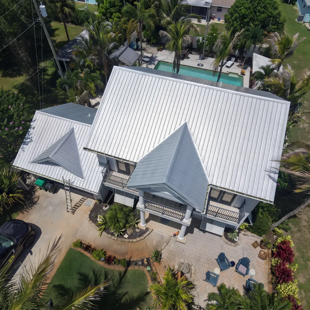 Painted Metal Roofing