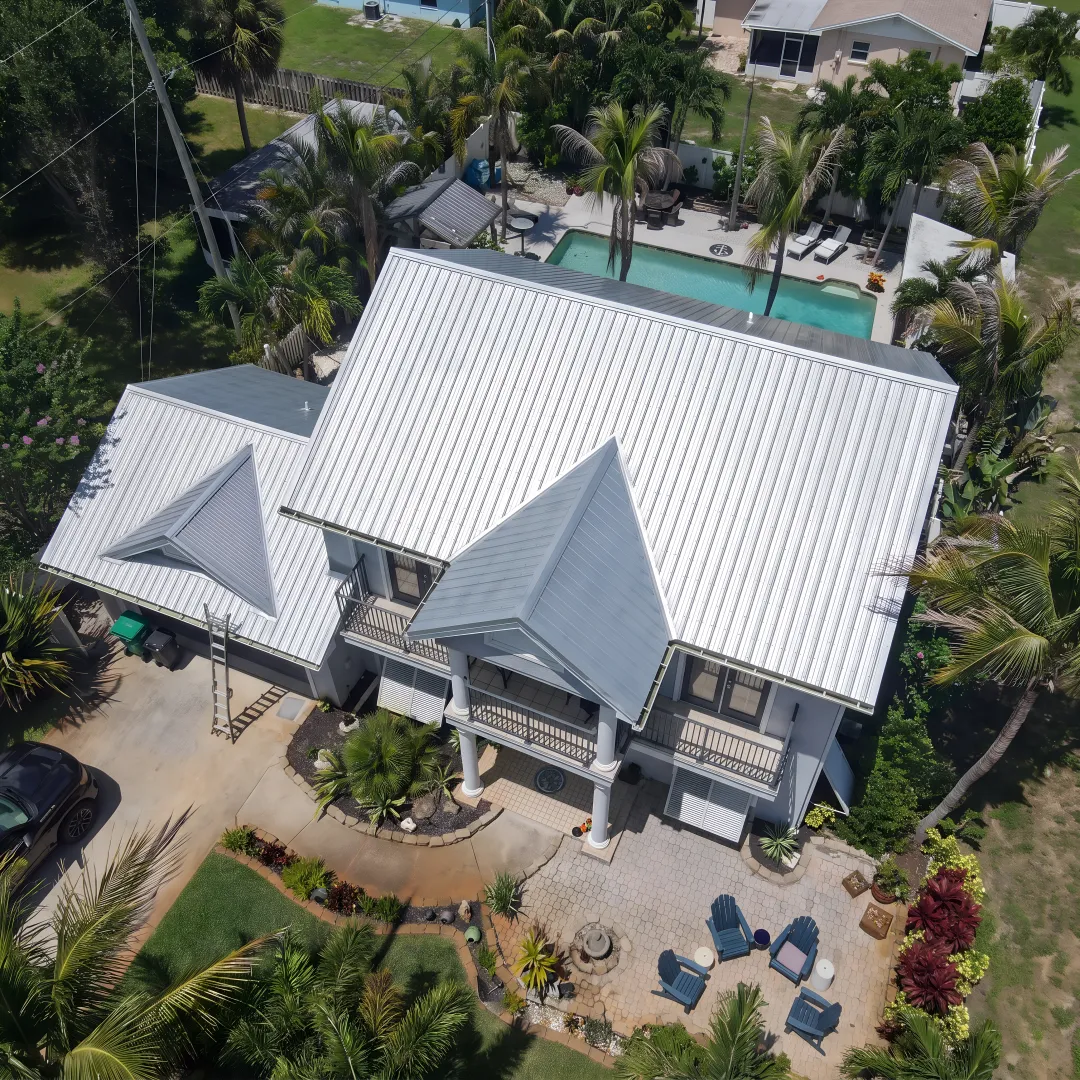 Snap Lock Standing Seam Metal Roof Installation