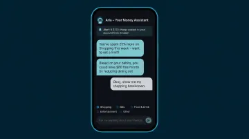 Bank of America Erica virtual assistant interface showing proactive customer insights