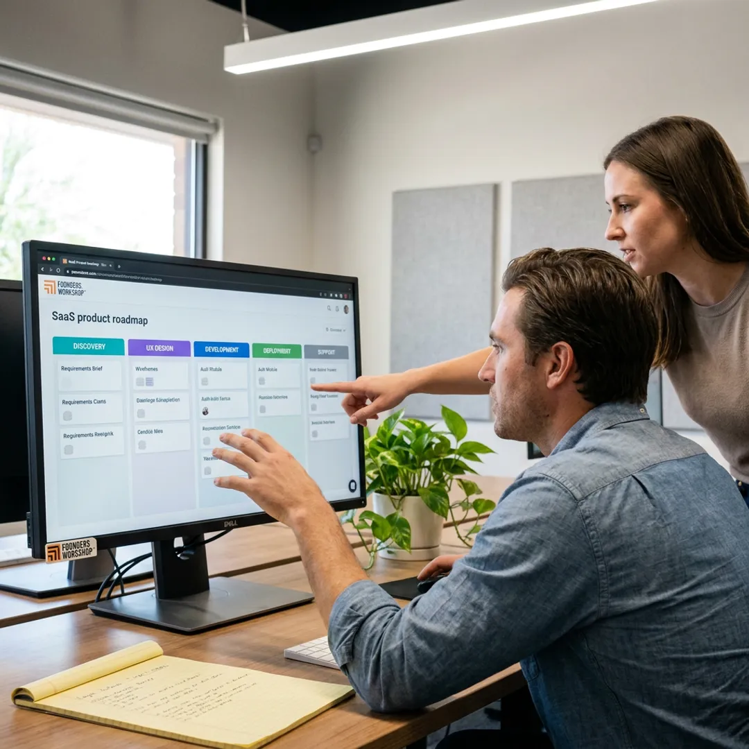 MVP development workflow from discovery to launch