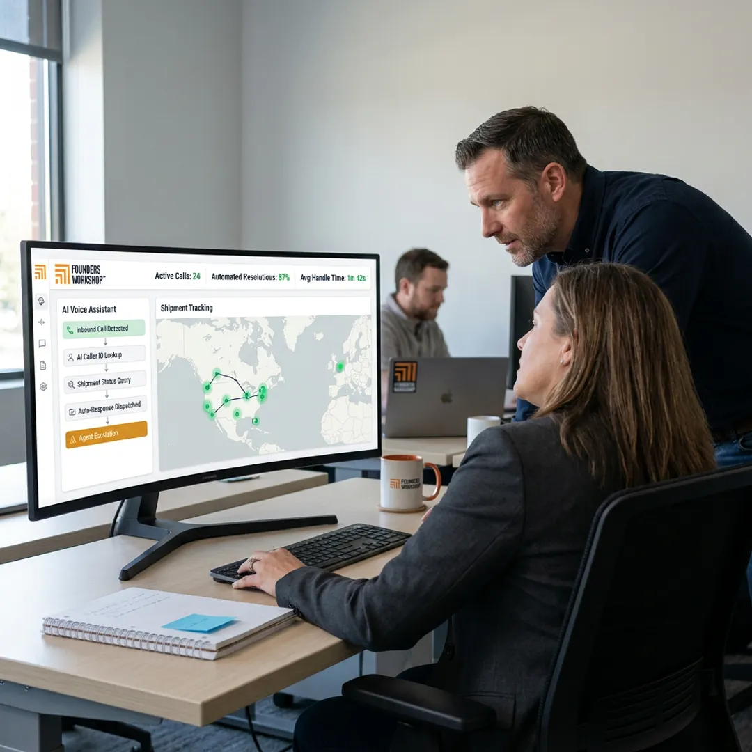 AI Voice Agent for Logistics Operations & Shipping