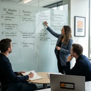 AI adoption roadmap planning session