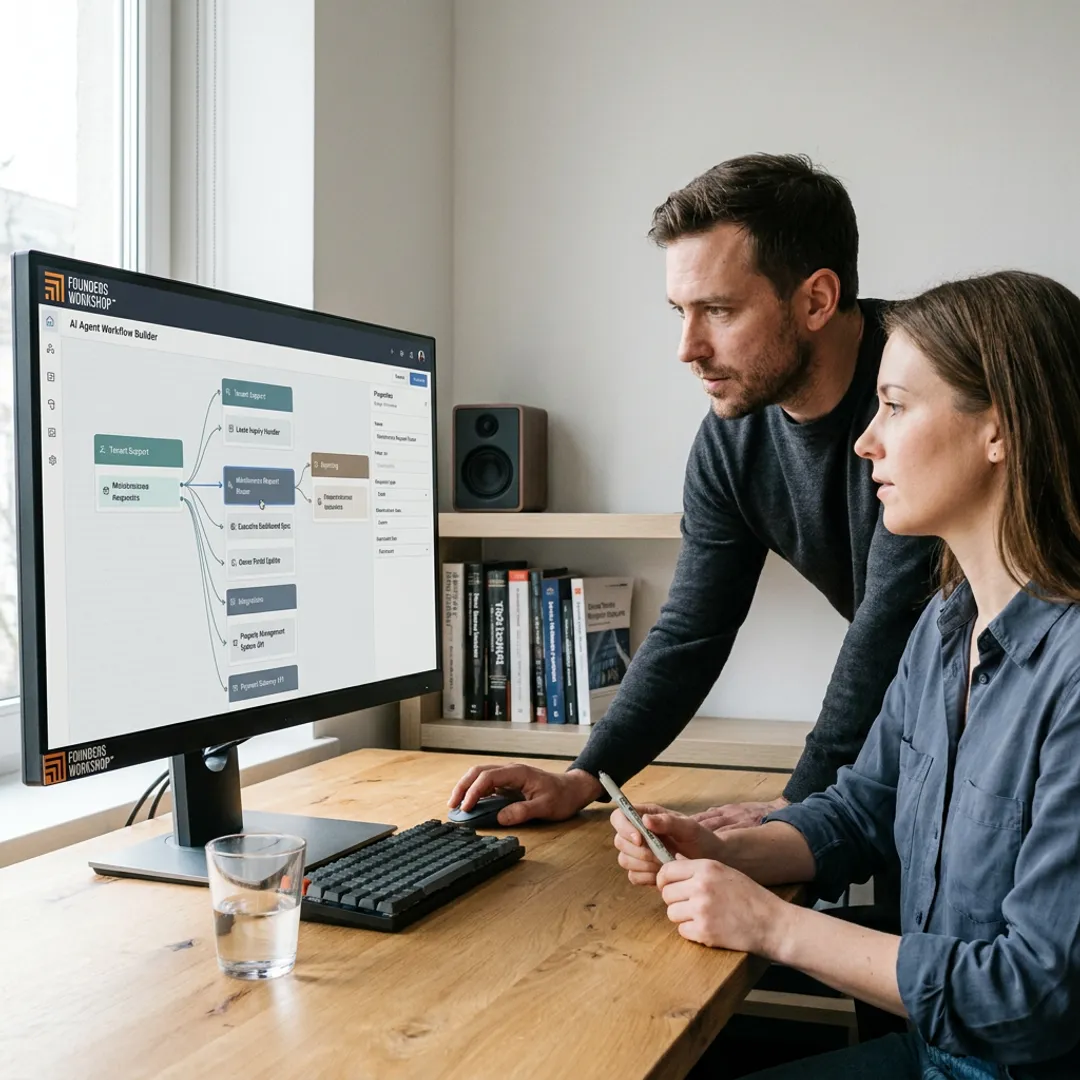 Team planning AI automation workflows