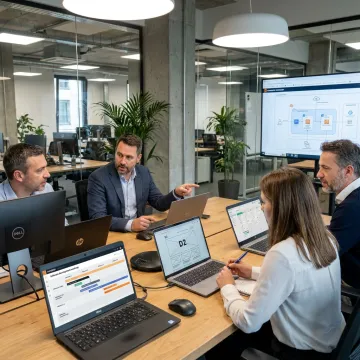 Software development process planning board