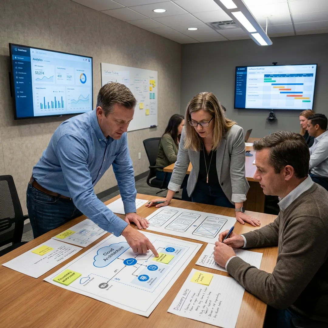 AI product development process roadmap