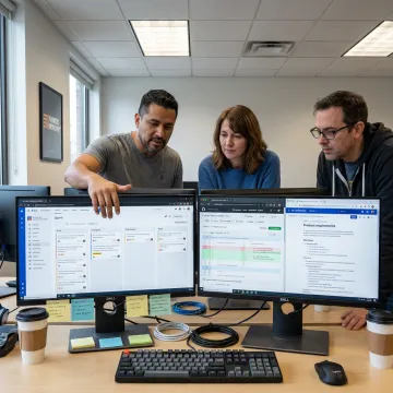 Technical team onboarding for staff augmentation