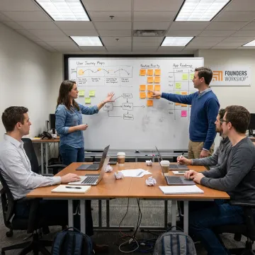 Product discovery workshop for software planning