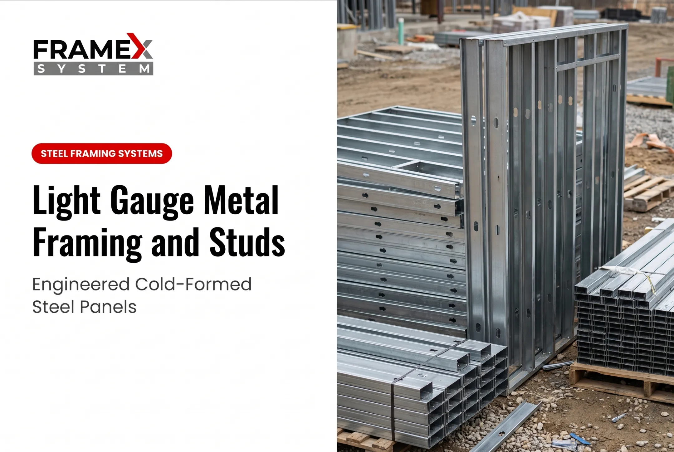Light Gauge Metal Framing and Studs
