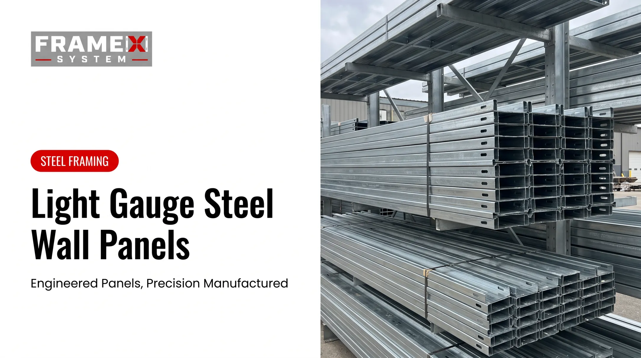 Light Gauge Steel Wall Panels