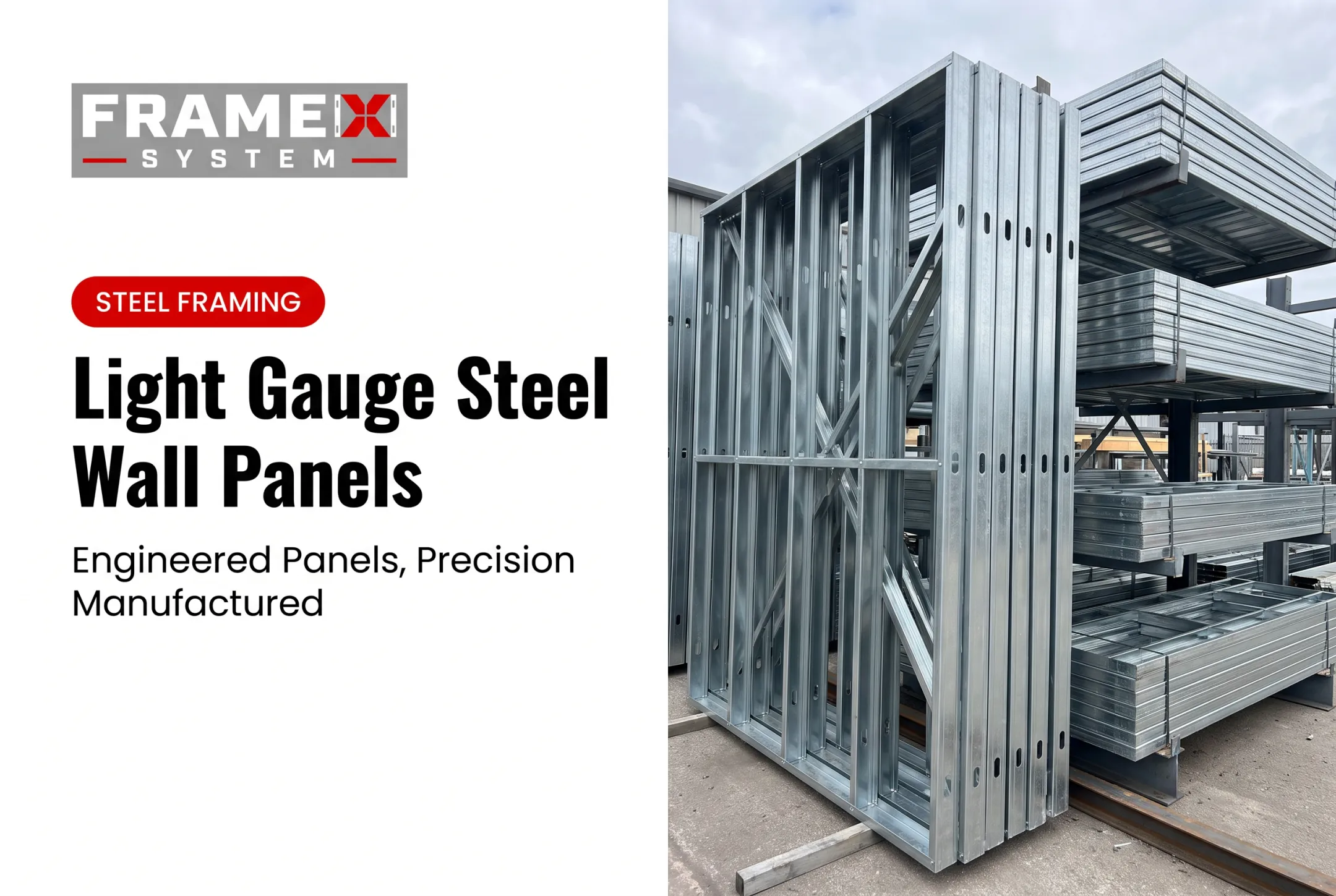 Light Gauge Steel Wall Panels
