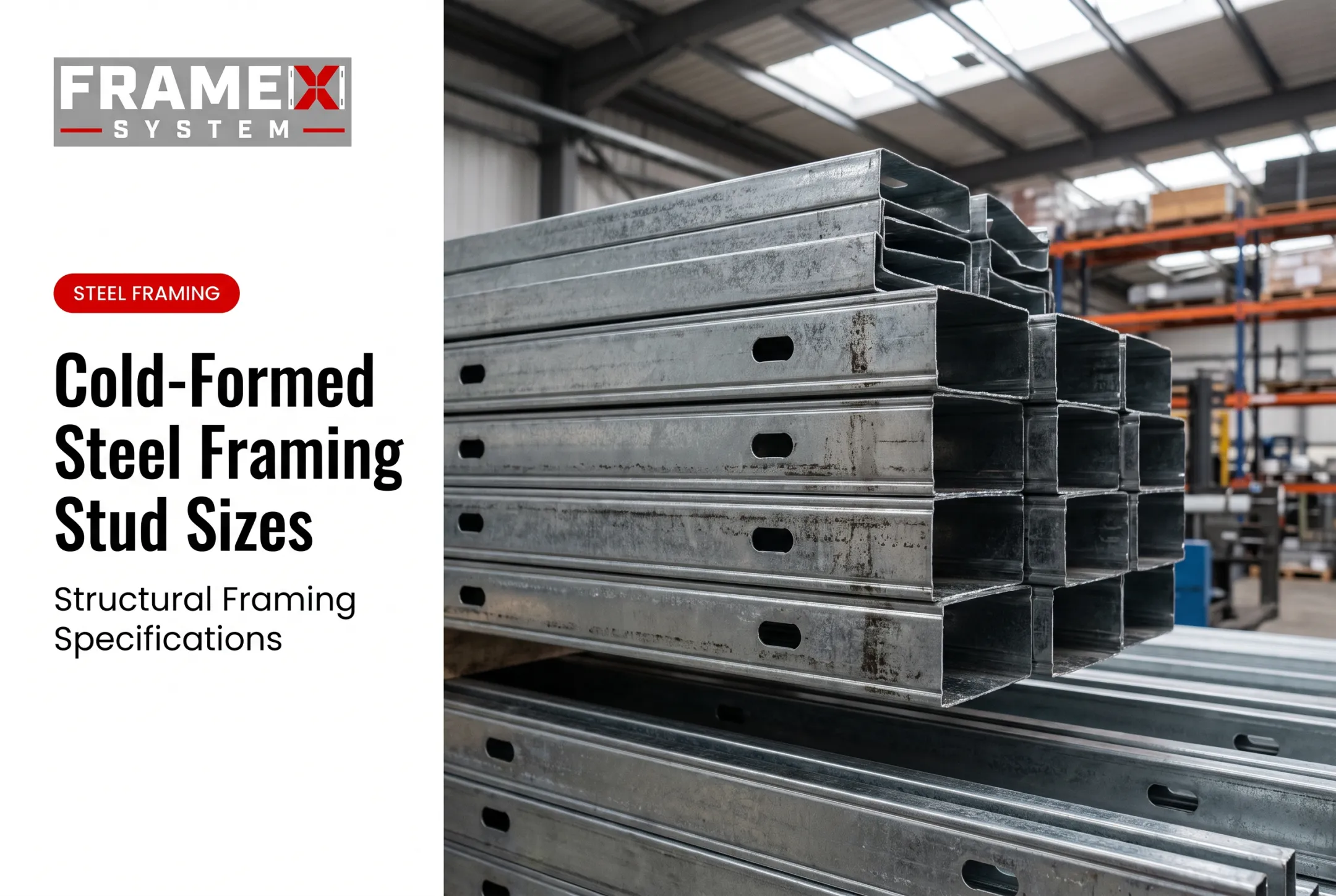 Cold-Formed Steel Framing Stud Sizes