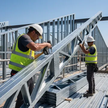 Light Gauge Metal Trusses in Florida