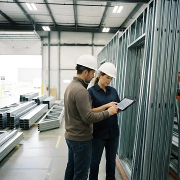 Cold-formed steel framing plans and panels