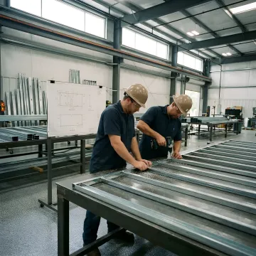 Cold-formed steel wall panel fabrication
