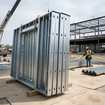 Prefab Metal Stud Wall Panel Systems