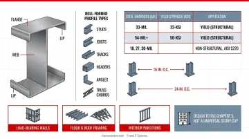 Frame X Systems precision-manufactured CFS wall panels bundled and labeled for sequenced installation
