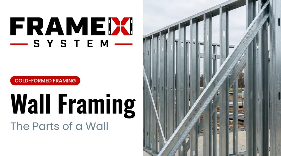 Wall Framing: The Parts of a Wall