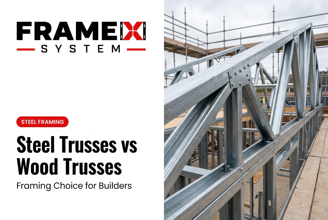 Steel Trusses vs Wood Trusses