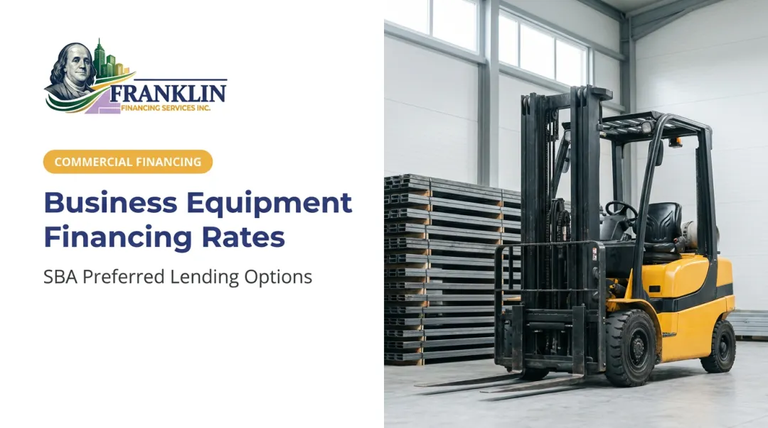 Business Equipment Financing Rates