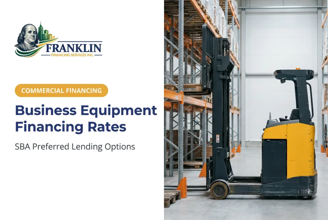 Business Equipment Financing Rates