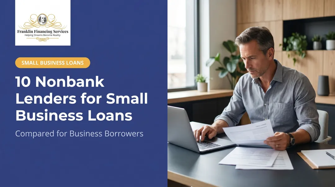 10 Nonbank Lenders for Small Business Loans