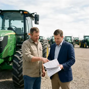 Farm equipment financing consultation
