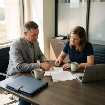 Commercial loan consultation in Beach City