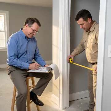 Investor reviewing renovation budget in Connecticut home