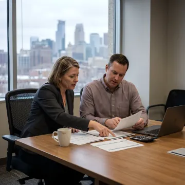 SBA loan application consultation for Minneapolis business owner