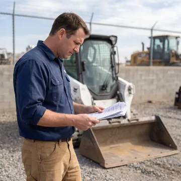 Skid steer financing consultation