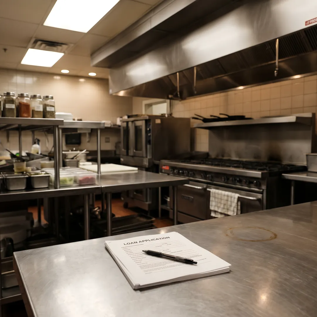 Commercial restaurant kitchen equipment financing