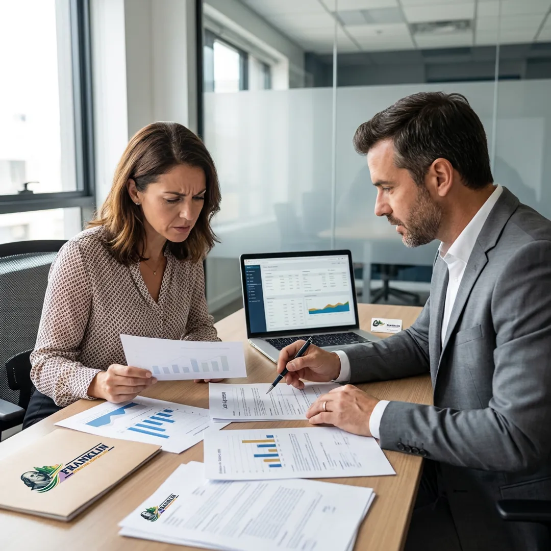Business owner reviewing unsecured loan options