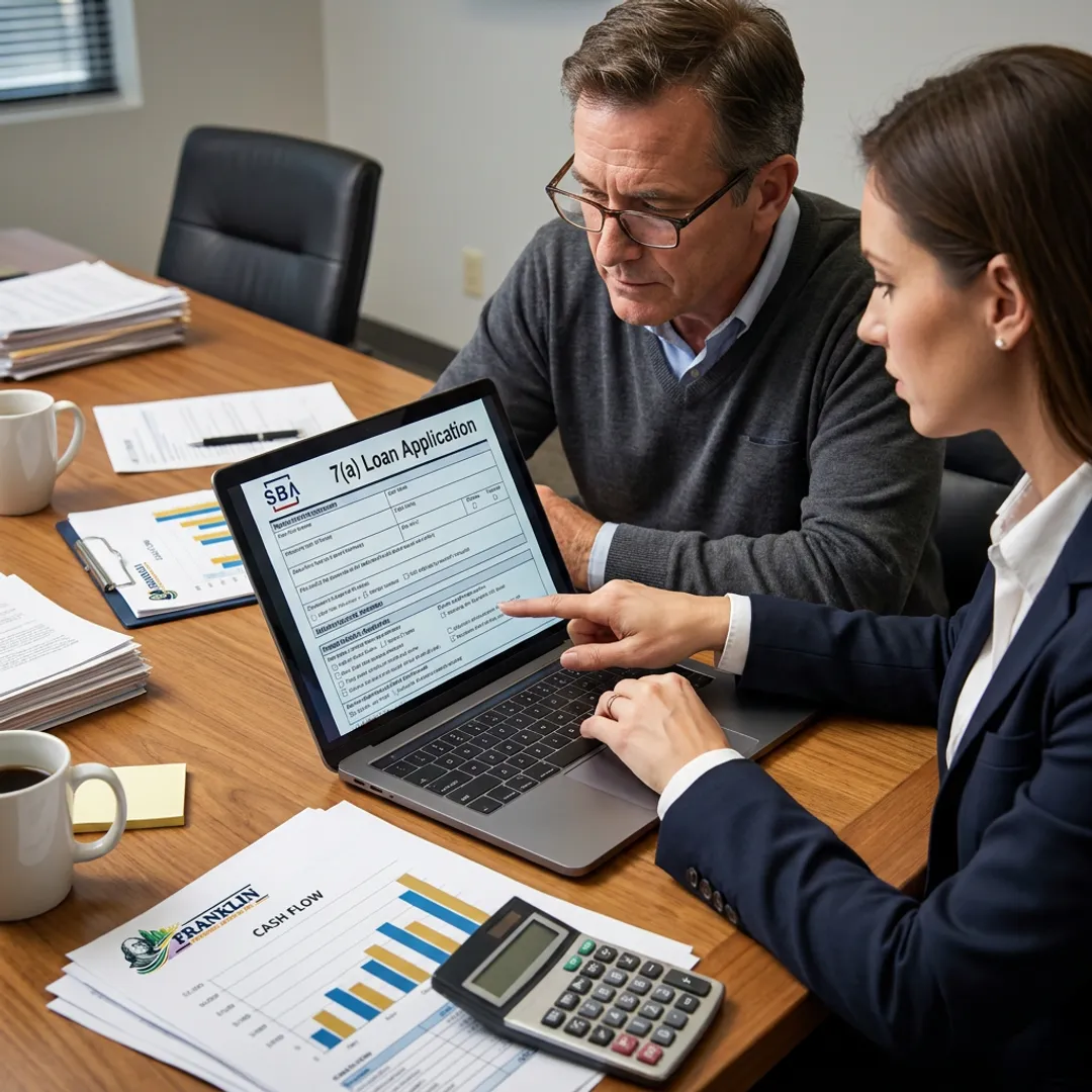Small business owner applying for no-collateral financing