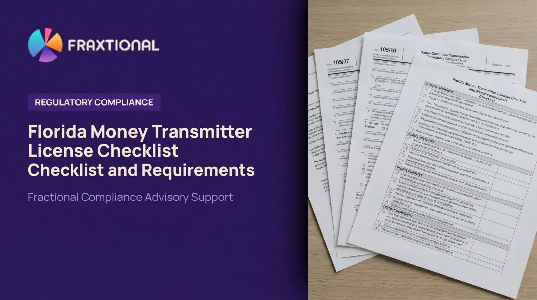 Florida Money Transmitter License Checklist and Requirements