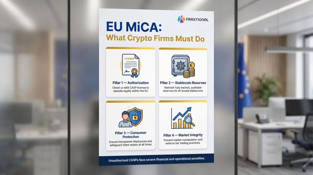 EU MiCA regulation four key requirements for crypto asset service providers authorization