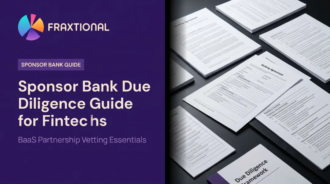 Sponsor Bank Due Diligence Guide for Fintechs