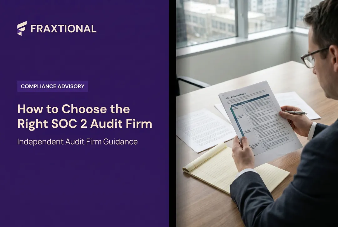 How to Choose the Right SOC 2 Audit Firm