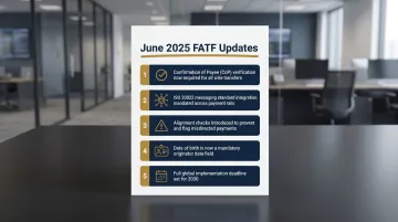 June 2025 FATF Recommendation 16 five key changes update summary infographic