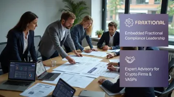 Fraxtional fractional compliance officer team working with crypto VASP clients