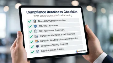 Fintech compliance readiness checklist seven requirements for sponsor bank approval