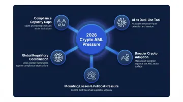 Five converging forces reshaping crypto AML compliance landscape in 2026