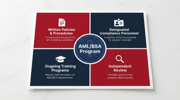 Four core AML BSA compliance program components for money transmitter licensees