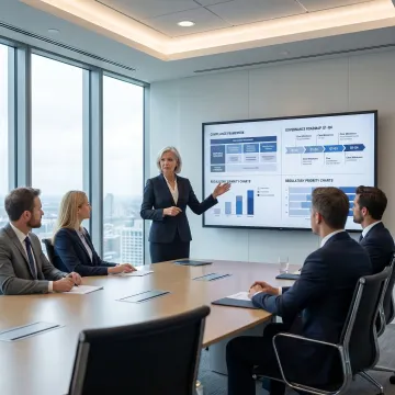 Fractional CRO consultant presenting a regulatory risk strategy