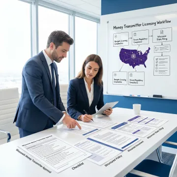 Wisconsin money transmitter licensing process planning session