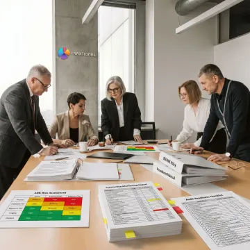 AML compliance process planning session