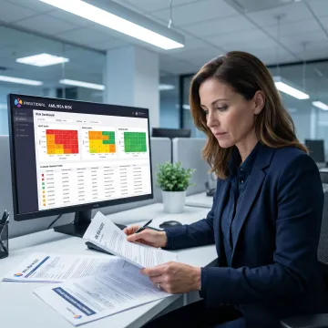 Compliance leader reviewing BSA AML controls