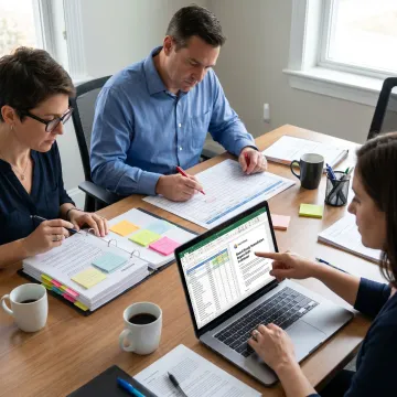 Compliance audit process with reports and control evidence