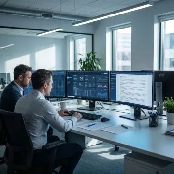 Digital asset compliance team reviewing blockchain controls