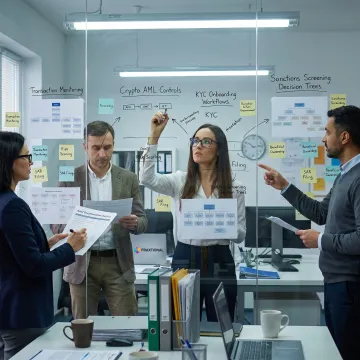 Crypto compliance program planning session